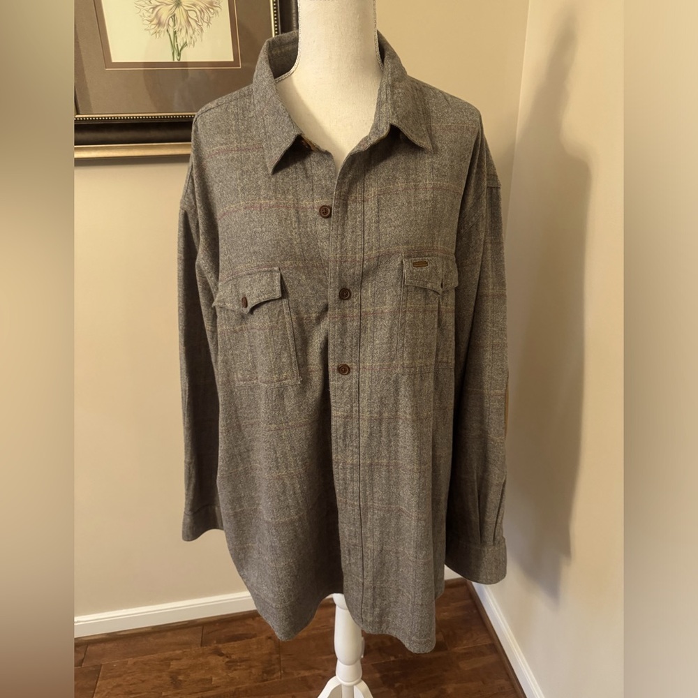 Like New Mens Orvis Cotton Flannel Long Sleeve Shirt. Size XXL. Maybe worn 3x!